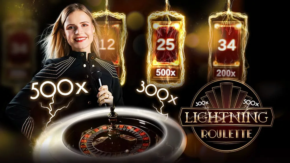 Lightning Roulette, one of the 22 roulette games in the BetMGM Ontario lobby