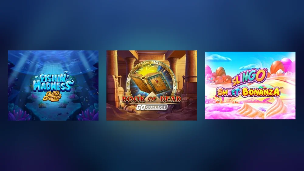 Studios at Betway Ontario: Games Global, Play'n GO and Gaming Realms titles