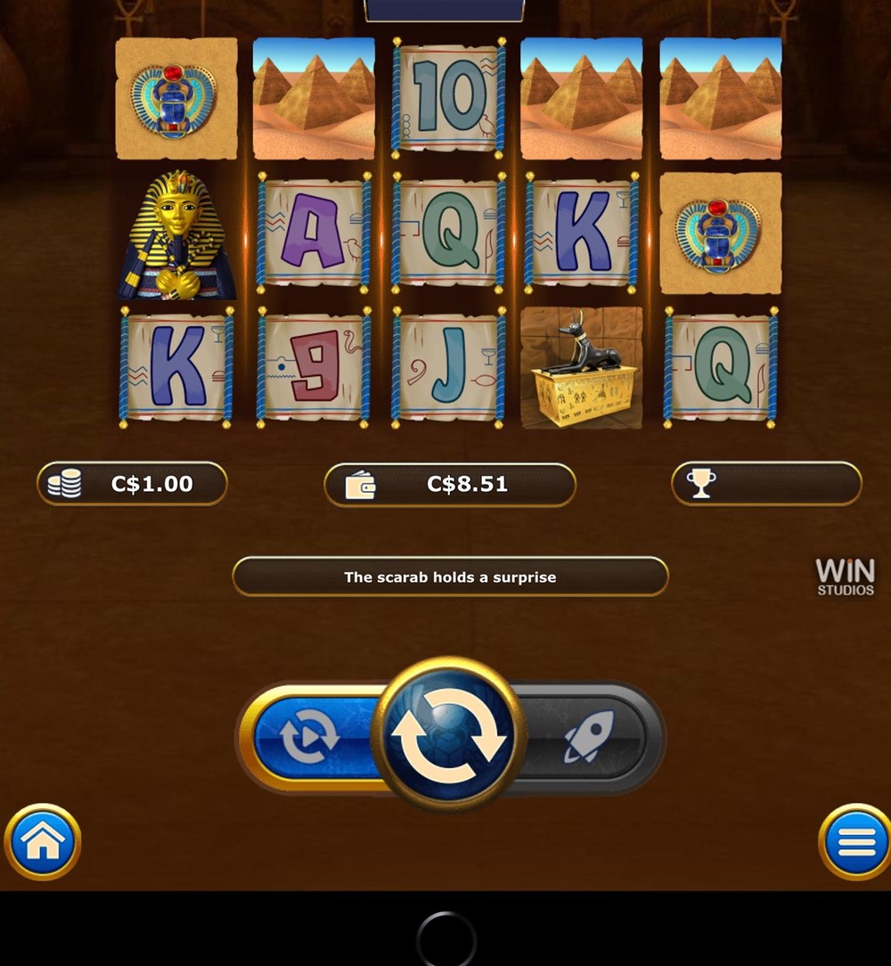 A bwin Ontario slot with the buy feature panel open