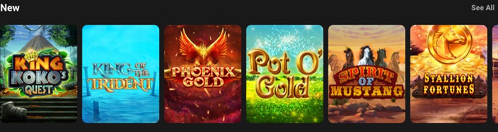 The New shelf on bwin Ontario: King Koko’s Quest, King of the Trident, Phoenix Gold, Pot O’ Gold, Spirit of Mustang and Stallion Fortunes