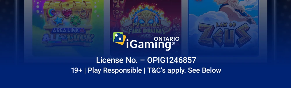 The Captain Cooks Casino Ontario App Store creative, printing License No. OPIG1246857 beneath the iGaming Ontario mark