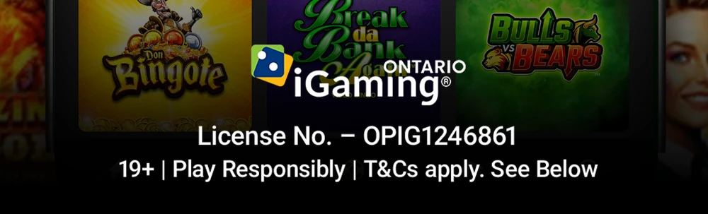 The Casino Classic Ontario App Store creative, printing License No. OPIG1246861 beneath the iGaming Ontario mark
