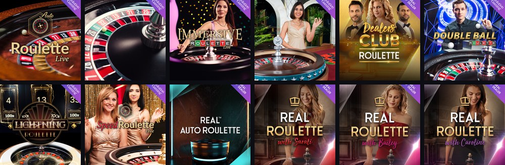 Roulette tables at Casino Days Ontario