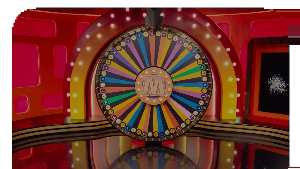 Mega Wheel, the Pragmatic Play live game show at Jackpot City Ontario
