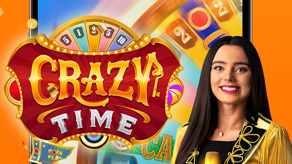 Crazy Time running in the LeoVegas Ontario live casino