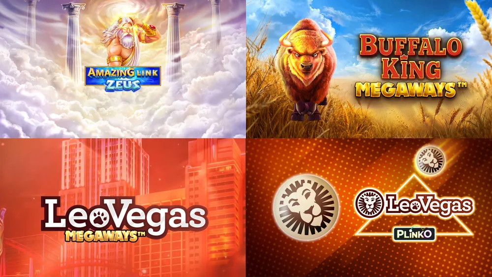 Titles from Games Global, Pragmatic Play, Blueprint and Gaming Corps in the LeoVegas catalogue