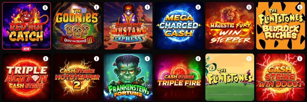 Progressive jackpot games at PointsBet Ontario