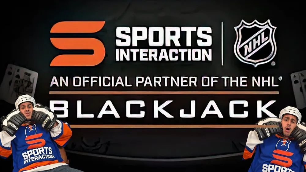 NHL Blackjack at Sports Interaction, an official betting partner of the NHL