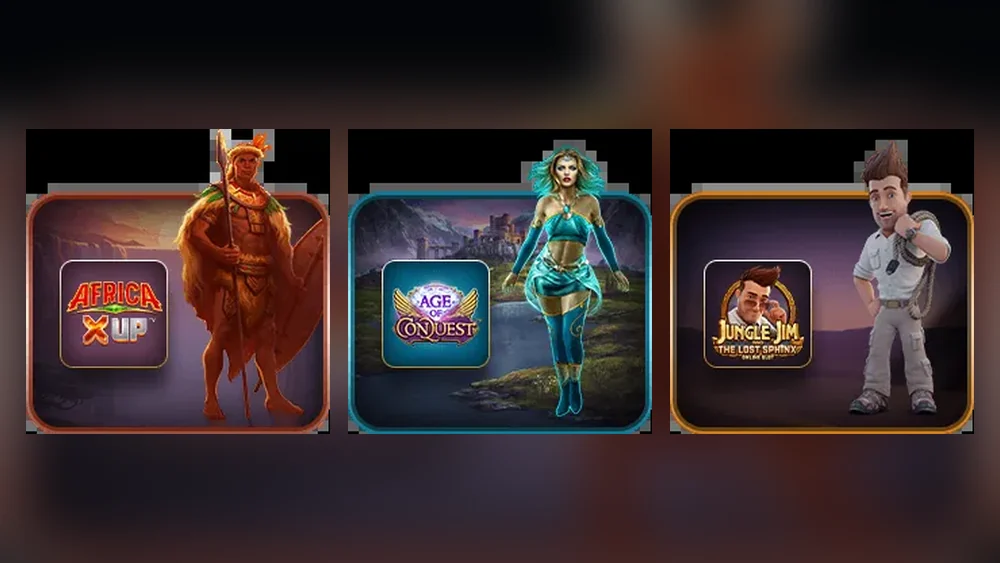 Games Global titles at Yukon Gold Ontario: Africa X UP, Age of Conquest and Jungle Jim