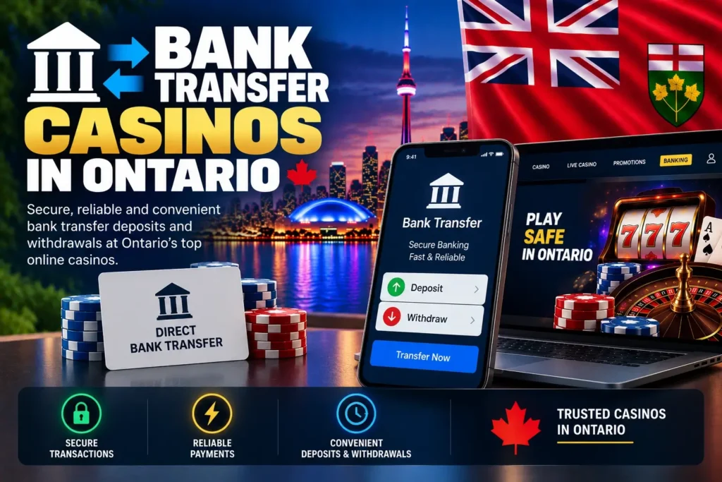 Bank Transfer Casinos in Ontario
