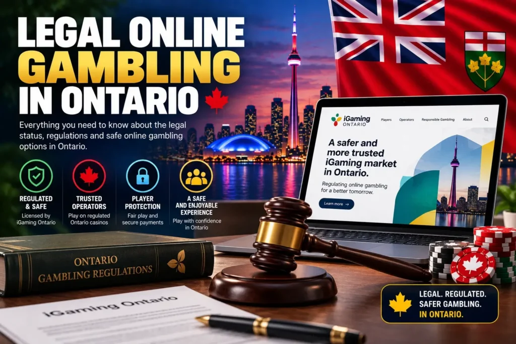 Legal Online Gambling in Ontario