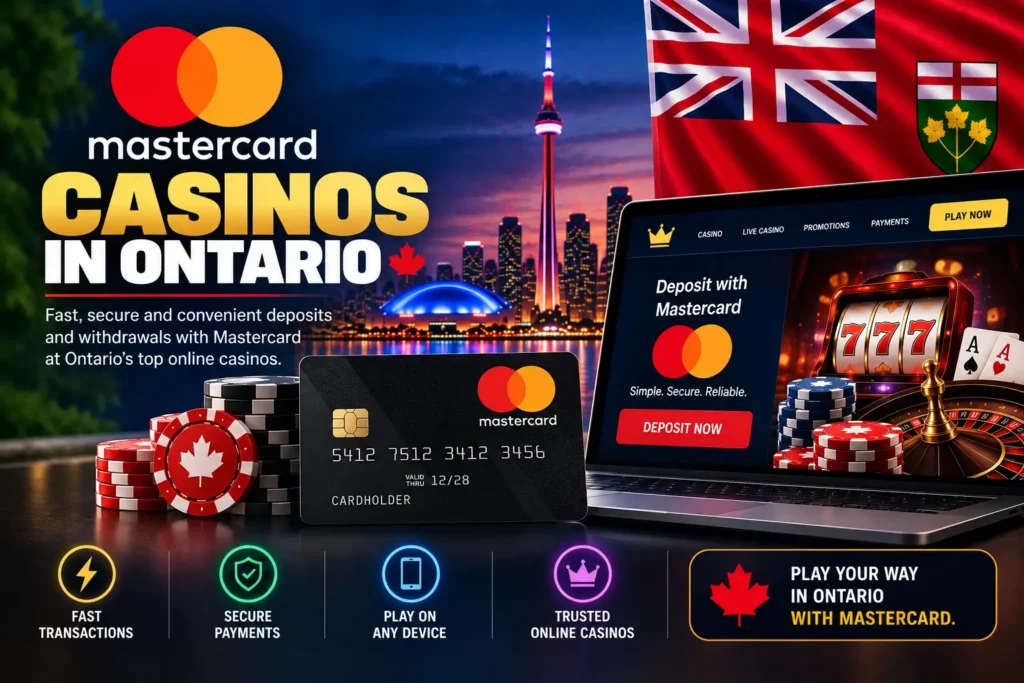 Mastercard Casinos in Ontario