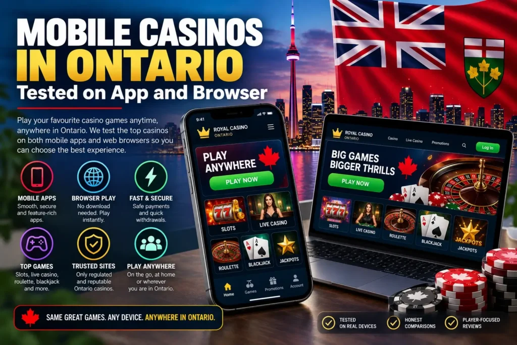 Mobile Casinos in Ontario