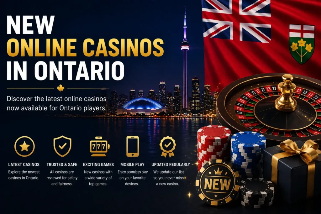 New Online Casinos in Ontario
