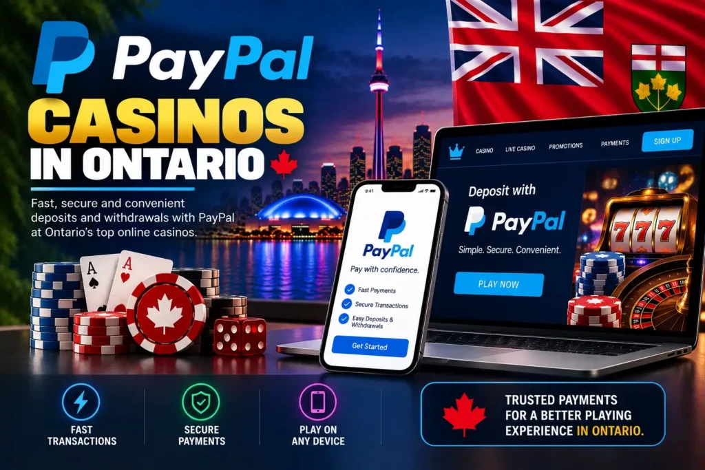 Paypal Casinos in Ontario