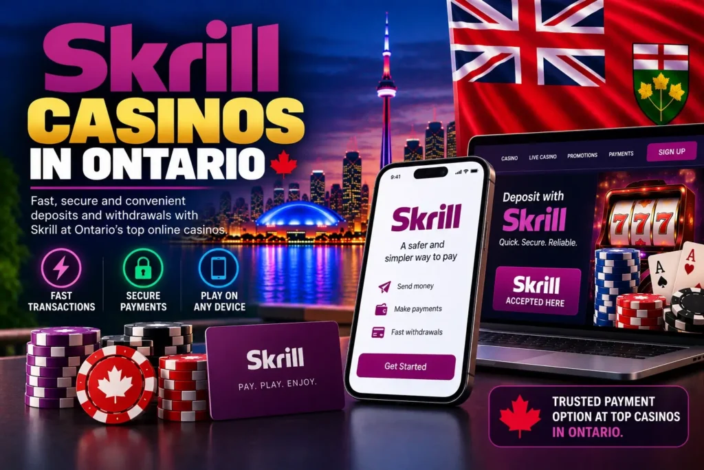 Skrill Casinos in Ontario