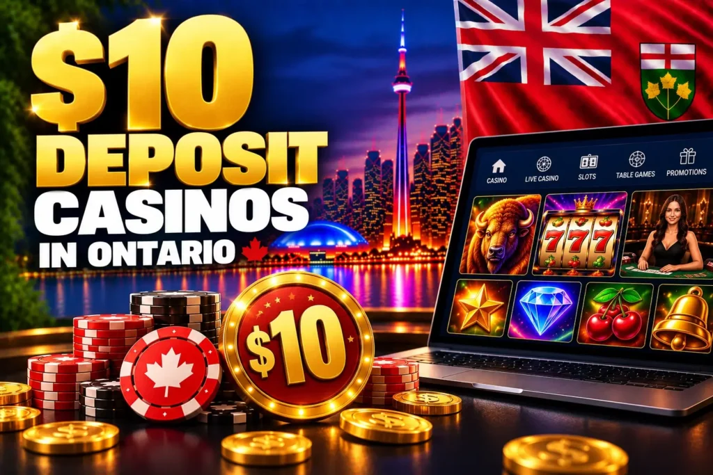 $10 Deposit Casinos in Ontario