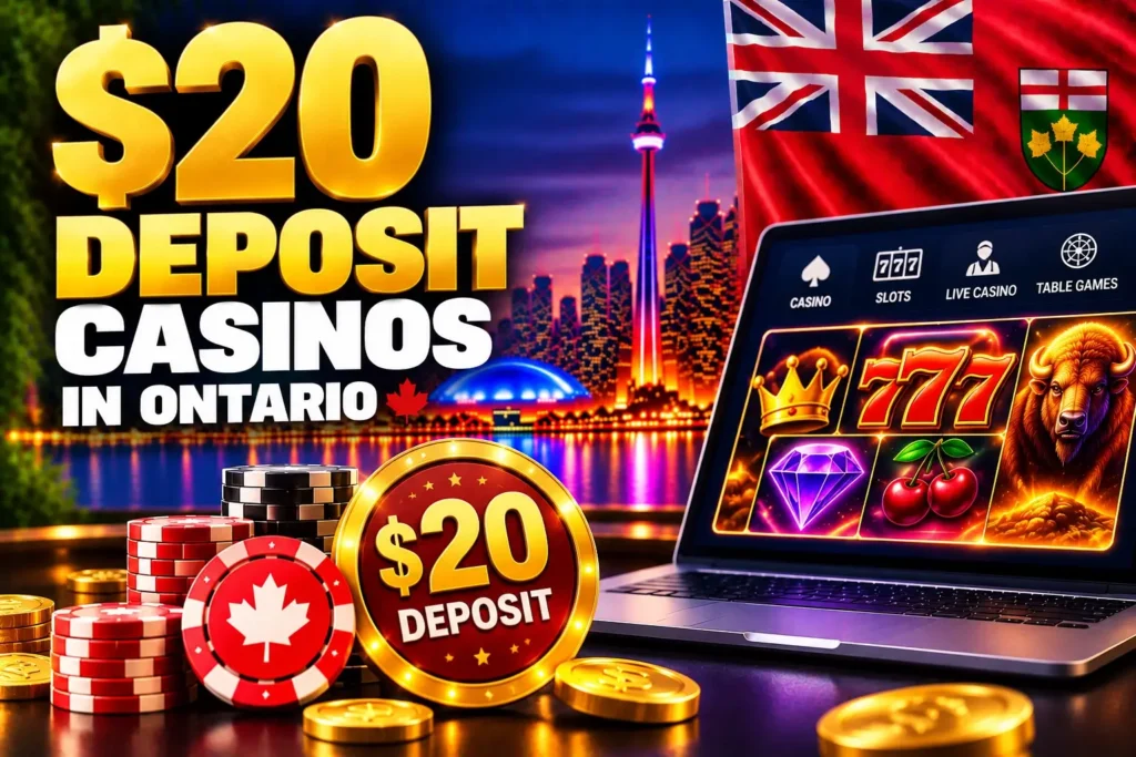 $20 Deposit Casinos in Ontario