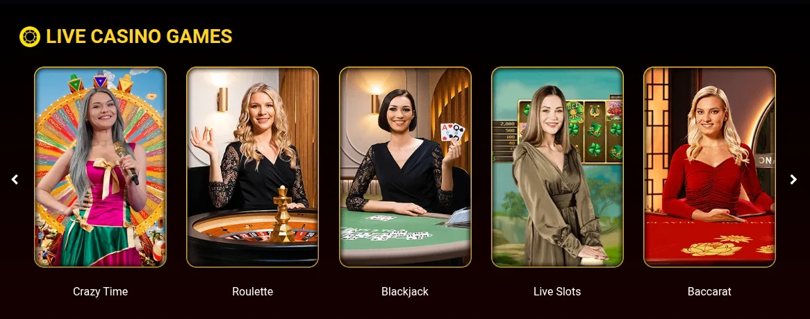 The Luxury Casino Ontario home page read from Toronto in October 2026, advertising Crazy Time on its live casino row; the Ontario lobby itself carries no Evolution tables